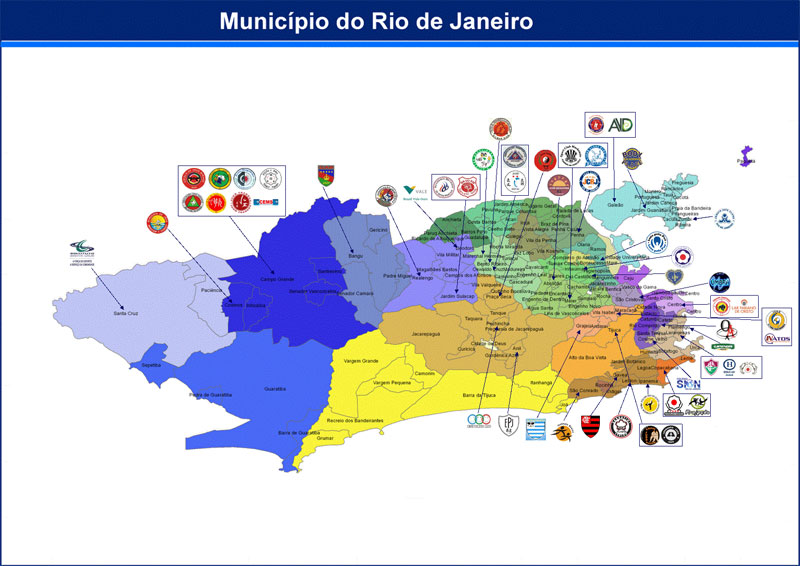 Mapa do Rio de Janeiro Cidade
